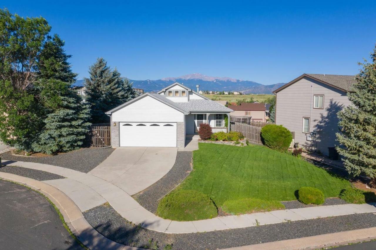 Cozy 4Br House With Peak Views In Colorado Springs别墅 外观 照片