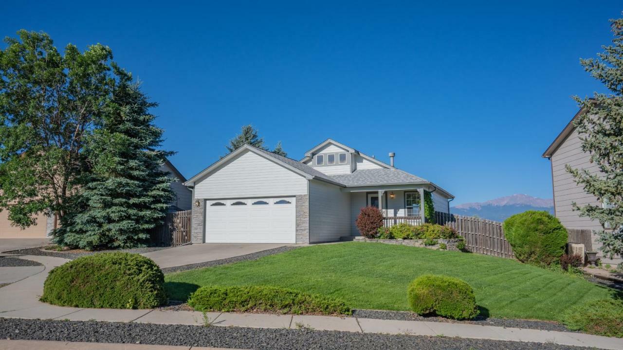Cozy 4Br House With Peak Views In Colorado Springs别墅 外观 照片